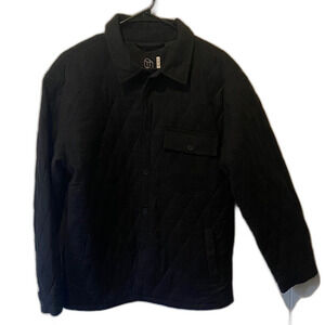 Black Quilted Men's Original Use Jacket NWT Men’s Medium